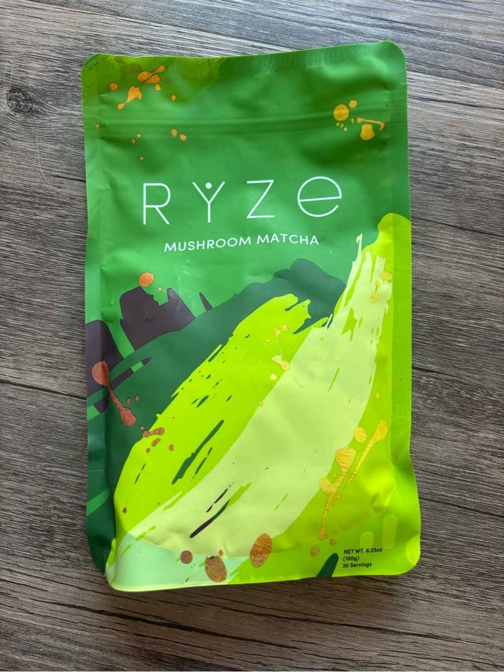 Ryze Sealed Mushroom Matcha - Green
